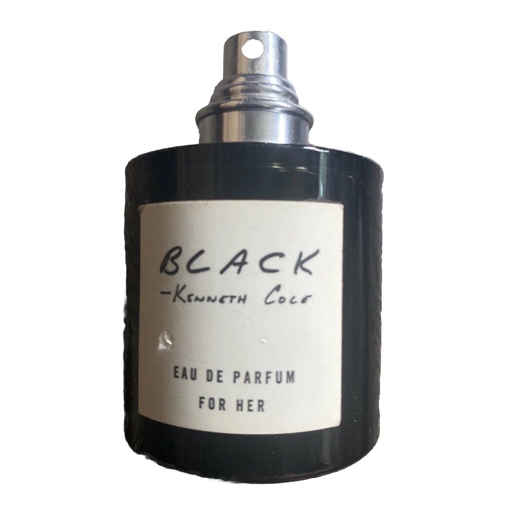 Vintage KENNETH COLE Black Eau De Parfum For Her 1.7 Oz 50ml No Cap